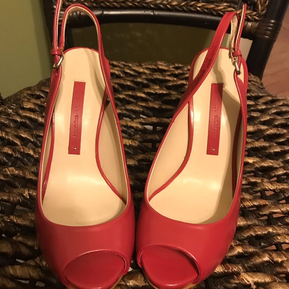 Hot pink Zara Heels